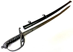 Extrasäbel-Offiziere der Infanterie Preussen M1849 "Damaststahl Eisenhauer"