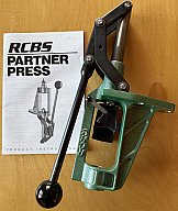 RCBS Partner Presse (Modell 87460) inklusive der originalen Bedienungsanleitung