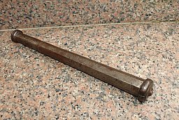 ANTIKES KANONENROHR MODELLKANONE 8 Eckig gestempelt