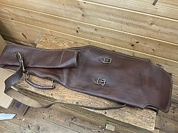 Original DDR Kunstlederfutteral für Suhl Mod. 150, Match Einzellader Kal.22lr.