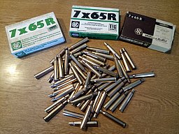 57 St. Hülsen 7x65 R, gezündert