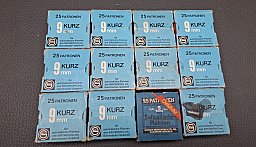 .380 Auto 9mm Kurz Patronen Munition Konvolut Pistole 300 Schuss