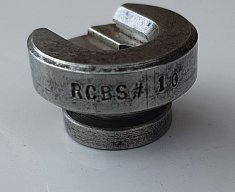 RCBS-Hülsenhalter # 10, für Kal..222/.223Rem,5,6x56 u.ä.