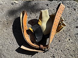 Schießhandschuh + Riemen