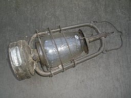 Panzer Sturmtrotz große Petroleumlampe - Bunkerleuchte 1. Weltkrieg