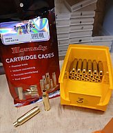 7mmPRC Hülsen von Hornady. 50 x Neu+18 x 1 abgeschossen aus dem selben Gewichtslos.