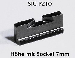Kontrastkimme für SIG P210