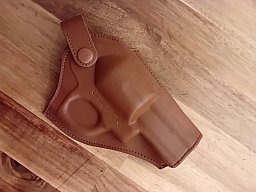 Revolverholster, Lederholster braun für UMAREX