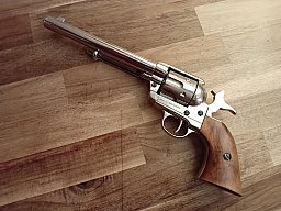 Westernrevolver, Dekorevolver verchromt