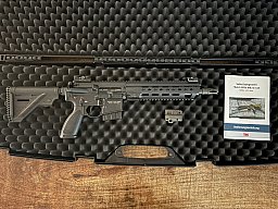 HECKLER & KOCH MR223 A3 mit 11" Lauf Kaliber .223 Rem schwarz - incl. verstellbarer Burk Gasentnahme