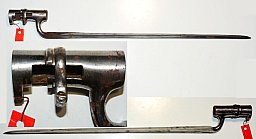 Tüllenbajonett, 3-Kantklinge 44 cm