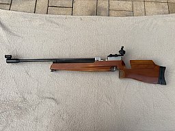 Haenel MLG 554 M Kal. 4,5mm Matchgewehr Suhl Diopter