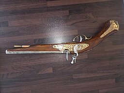 Prunk Steinschlosspistole