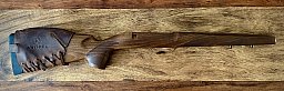 Tikka T3x Varmint Holzschaft – Roedale Systembettung – Artipel Echtleder Wangenauflage – TOP!