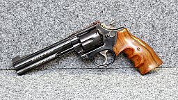 Smith & Wesson Model 586-4 Target Champion .357 Mag. – 6 Zoll Matchrevolver mit Linkshänder-Griff
