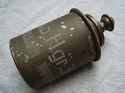 WK II Nebelhandgranate Nb.Hgr.39 mit Adapter