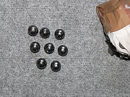 Bleirundkugeln f. Cal. 45 - 100 Stück