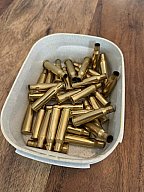 33 Stk. 7,62x54 R Hülsen (Rand) – Einmal abgefeuert (Once Fired)