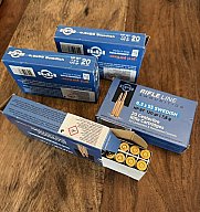 80 Stk. 6,5x55 Swedish / Schwedisch Mauser Hülsen PPU – Einmal abgefeuert + 4 Verpackungen