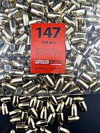 500 Alsa Pro 147gn FMJ RN 9mm Luger .355 Geschosse I kein Geco I kein LOS