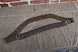 8x57 MG Gurt mit Messinghülsen MG3 MG53 MG42