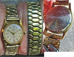 Vintage-Armbanduhr „BERG/Parat“