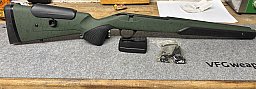 Tikka T3x Super Varmint RTG Schaft *Roughtech Grün* inkl. Magazin + Zubehör! *NEU*