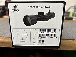 GPO SPECTRA 8x 1,6-13x44i G4i Fiber Zielfernrohr *NEU/OVP* Ideal für Drückjagd, Pirsch & Ansitz