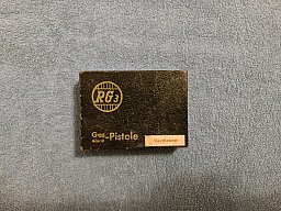OVP Röhm RG3 , Karton , Original Verpackung