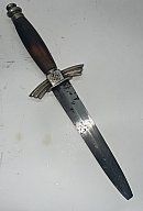 DLV Fligermesser Wehrmacht Borddolch Luftwaffendolch No k 98 Koppelschuh