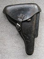 Pistolentasche Holster Koffertasche für Pistole 08 P08 Bruno Wiedermann Berlin 1917 Polizei
