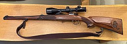 Toller 98er Stutzen in 6,5x57 mit Schaftmagazin,Schaftverschneidung und Zf mit Schwenkmontage