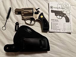 Smith & Wesson Chiefs Special Schreckschussrevolver 9mm R.K. vernickelt