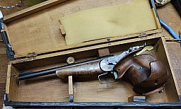 Hämmerli Modell 100 – Freie Pistole .22 l.r. – Linkshänder – 1950er Jahre