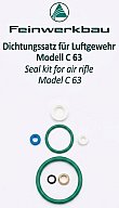 ¤¤¤ Dichtungssatz für Feinwerkbau FWB C63 ¤¤¤ VERSANDKOSTENFREI