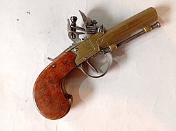 Pistolet à silex de marine d'origine (Poinçon ELG)