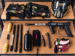 Tippmann 98 Custom Paintball Marker Paket Set