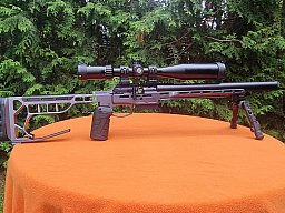 FX Airgun DRS, 2 in1 ..... Saber Tactical, Cal.5,5mm +Classic Stock Syn.