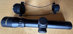 [QB] ZF Weihrauch 2x20 Pistolenzielfernrohr, Länge: ca. 205 mm, Abs. 30/30 ,Länge: ca. 210 mm, Mitte