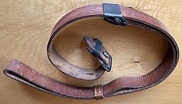 Karabiner 98k Gewehrriemen, schon getragene Reproduktion