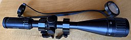 ZF Hawke VANTAGE 4-16x50 AO, Abs. MIL DOT, beleuchtet rot u. grün, mit Ringmontagen für Picatinny-/W