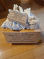 Konvolut Mullbinden und Dochte Bundeswehr