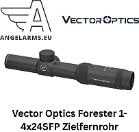 Vector Optics Forester 1-4x24SFP Zielfernrohr www.angelarms.eu