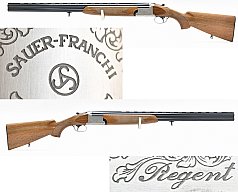 SAUER - FRANCHI " REGENT " BDF im Kaliber 12/70 mit Einabzug, Ejektor und 1/2 - 1/1 Choke