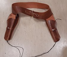 Doppel-Westernholster 115-120cm Leder NEU