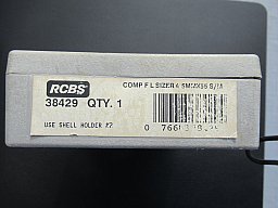 RCBS Competition Matrizensatz Kaliber 6,5x55 Schweden Mauser mit Hülsenhalter