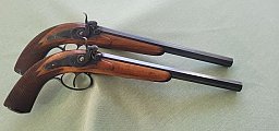 edles Duellpistolen-Paar, ca. 1860/70