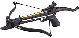 175 fps Recurve-Pistolenarmbrust: 80 lbs Cobra Aluminium schwarz inkl. 23 Bolzen bei Sofortkauf