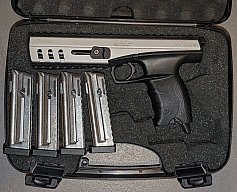 RARITÄT Walther SP22 M3 FULL SET! 4 Magazine, Koffer, Werkzeug, Original Rechnung