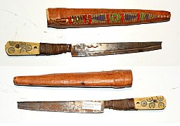afrikanisches Messer, Beingriff